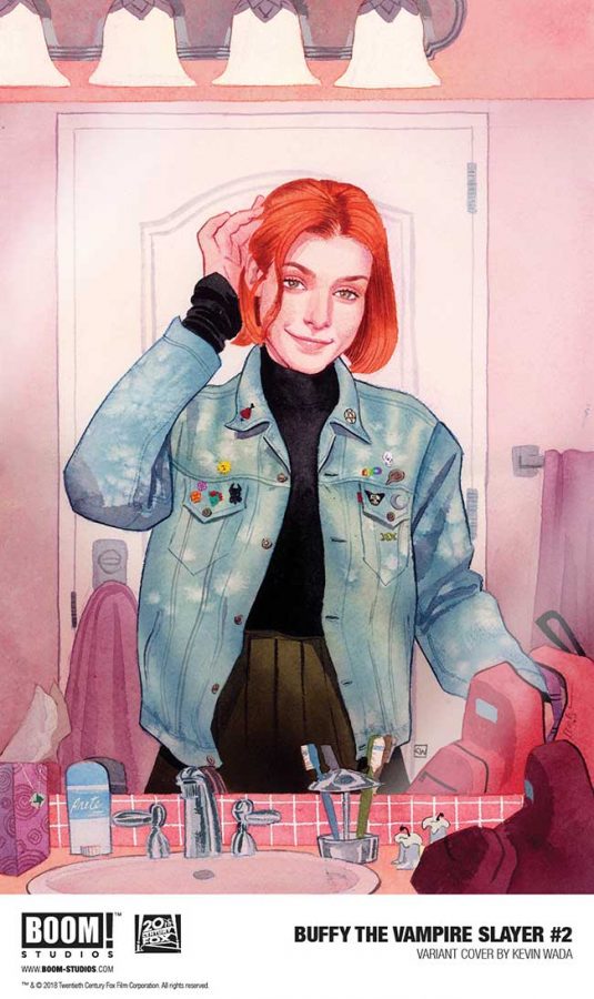 Buffy the Vampire Slayer Variant Cover by Kevin Wada
