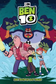 Ben 10, Ben Tennyson, Gwen, Uncle Max, aliens, omnitrix, Cartoon Network, C.B. Lee, Not Your Sidekick, Lidan Chen, KaBoom, Bigfoot, Four Arms, GN, graphic novel