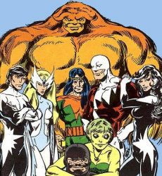 Alpha Flight, Teen Titans, New Teen Titans, Outsiders, JSA, Elementals, Bill Willingham, Dan Jurgens, Jim Zub, Jed MacKay, Ed Brisson⁠, Max Dunbar, Djibril Morissette-Phan, Scott Hepburn. Nick Bradshaw, Puck, Snowbird, Talisman, Northstar, Marrina, Guardian, Vindicator, Justice League, America, Canada