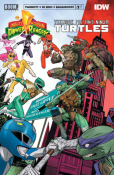 Mighty Morphin Power Rangers/Teenage Mutant Ninja Turtles #2 Review