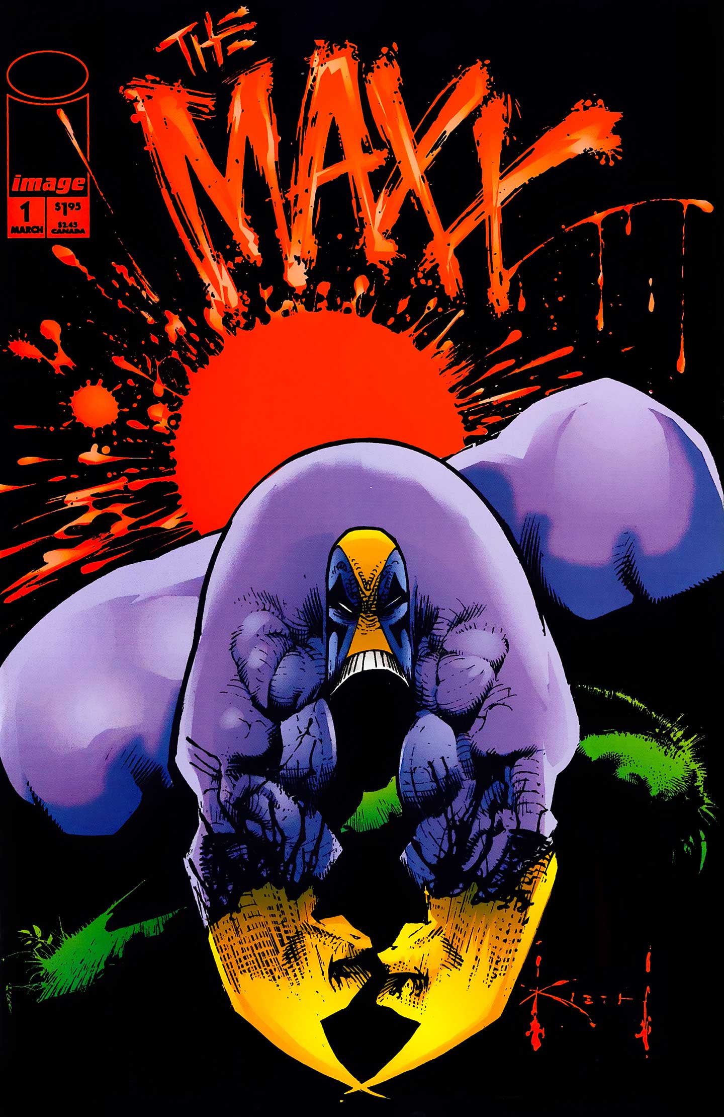 Retro Review The Maxx 1 March 1993 — Major Spoilers — Comic Book 
