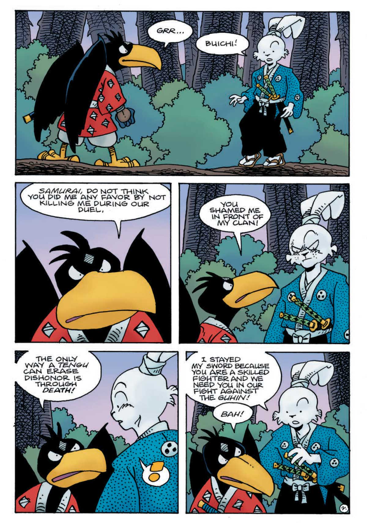 Preview Usagi Yojimbo Major Spoilers Comic Book Reviews News