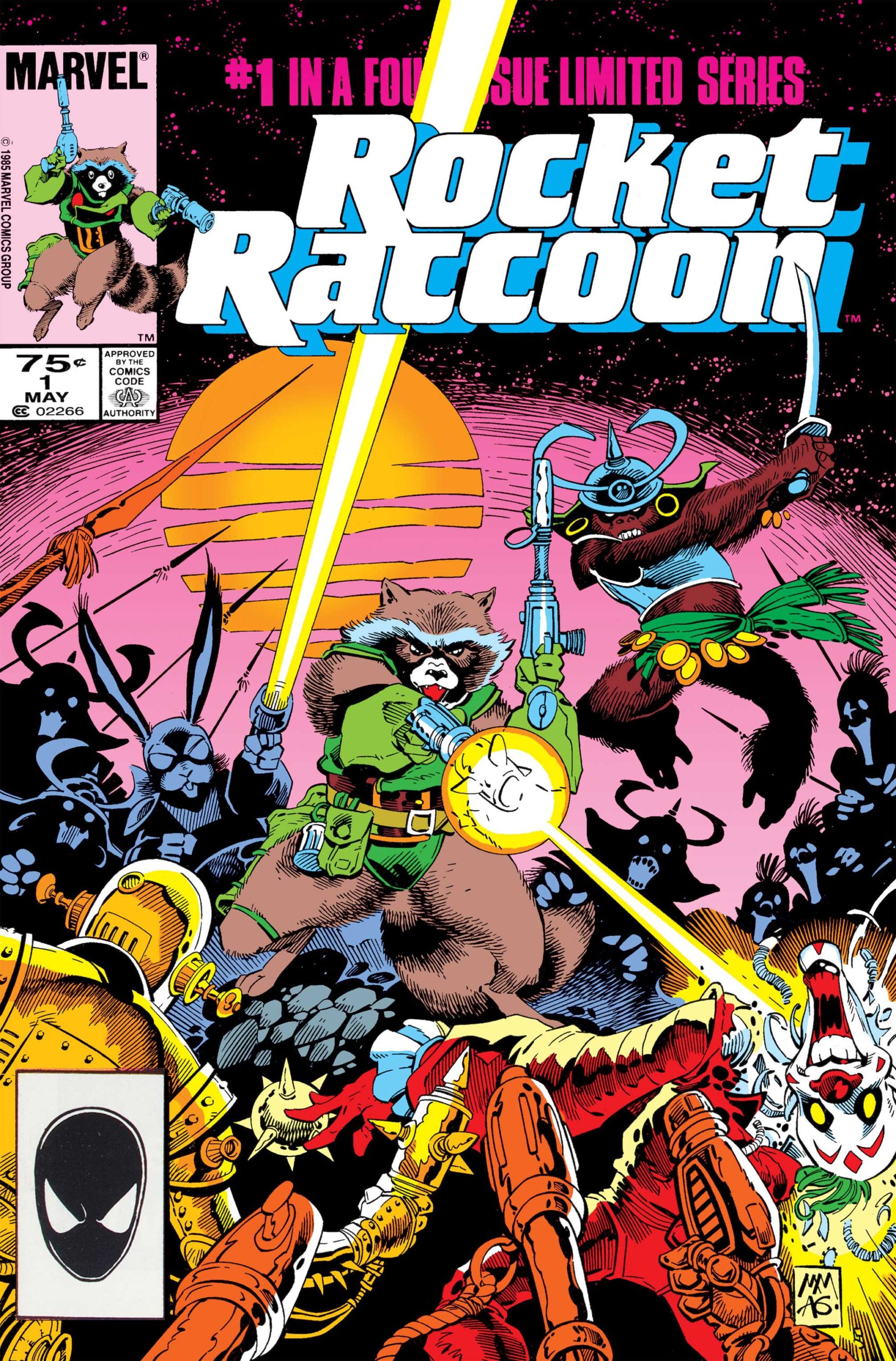 Rocket raccoon 1985