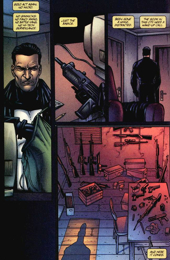 Arion's Archaic Art: The Punisher # 9-12 (2000) - Garth Ennis & Steve Dillon