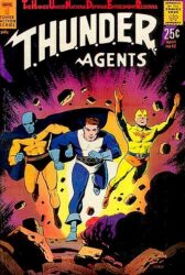 Dynamo, NoMan, Lightning, Raven, Undersea Agent, Menthor, T.H.U.N.D.E.R. (The Higher United Nations Defense Enforcement Reserves) Agents, Miss Victory, She Cat, Nightveil, Rio Rita, Synn, Tara, Rayda, Stardust, Colt, Firebeam, Ms. Victory, Dragonfly, Thunderfox, Femforce, Magnus, Robot Fighter; Doctor Solar, Man of the Atom; and Eternal Warrior, Valiant, Batman, Wolverine, Dark Claw, Super Soldier, Captain America, Superman, Iron Lantern, Iron Man, Green Lantern. Doctor Strangefate, Doctor Fate, Doctor Strange, Amazon, Storm, X-Men, Wonder Woman, Amalgam, Harbingers, Rai, X-O Manowar, Ninjak, Archer & Armstrong, Mighty Crusaders, Dark Circle, Black Hood, The Shield, The Comet, The Web, Steel Sterling, Firefly, Jaguar, Darkling, The Fly, Fly-Girl, !mpact Comics, DC, Space Ghost, Jonny Quest, Herculoids, the Mighty Mightor, Birdman, Galaxy Trio, Impossibles, Frankenstein, Jr., Hanna Barbera 