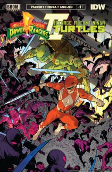 Rita and The Shredder have been defeated. But what terrible threat will unite the greatest color-coded super-face-kicking teams once more? Your Major Spoilers review of Mighty Morphin' Power Rangers/Teenage Mutant Ninja Turtles II #1 from BOOM! Studios awaits!