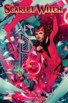 A superhero's life is never simple, but when your robot ex-husband's daughter arrives, worried that her dreams are going to kill her? Even by Wanda's standards, that's a whopper. Your Major Spoilers review of The Scarlet Witch #2 from Marvel Comics awaits!