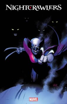 Mr. Sinister has taken over the world and has new assassins called Legion of the Night. Find out if Mother Righteous and Banshee stop these nightcrawler hybrids in Nightcrawlers #1 by Marvel Comics! 