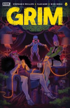 Jess Harrow was more or less content to be one Reaper out of many. But now that both Death and the End are gone, what part does she have to play in the Afterlife? Find out in Grim #8 from BOOM! Studios.