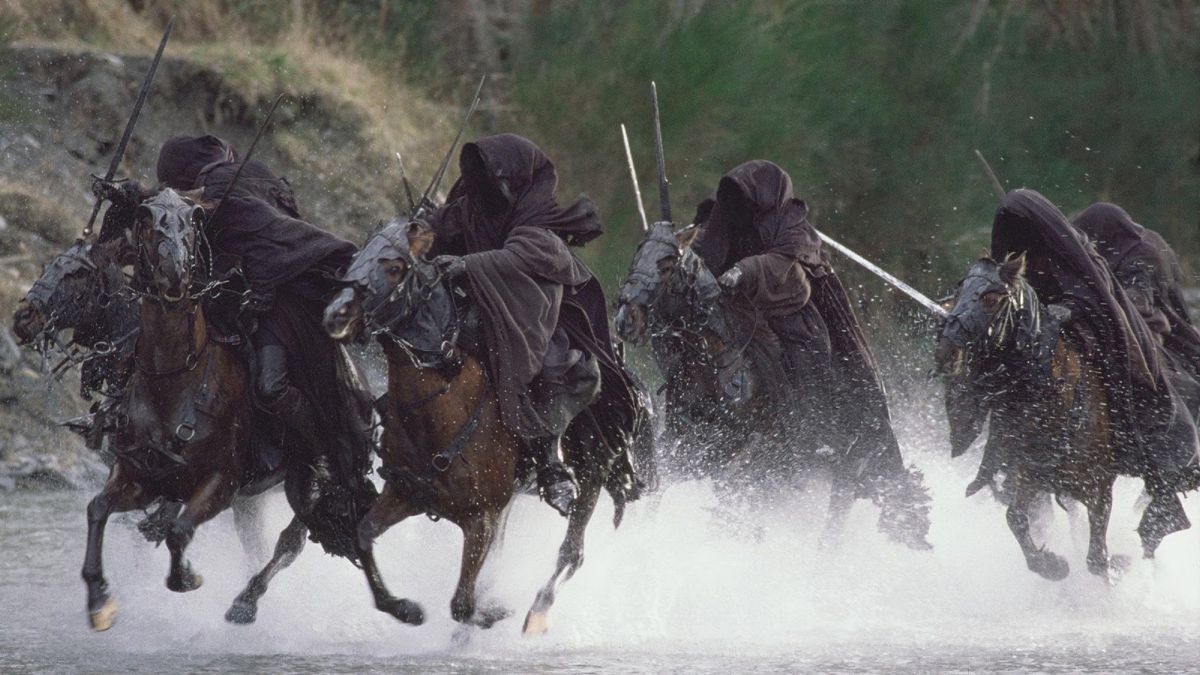 The Ringwraiths in The Lord of the Rings: The Fellowship of the Ring