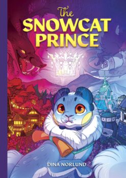 Syv is the youngest prince of the snowcats, beasts who have lost much of their magical abilities. He has learned that the sandfoxes are his enemy. But when he goes on a quest to try to set things right, is there more to the story? Find out in The Snowcat Prince from Oni Press.