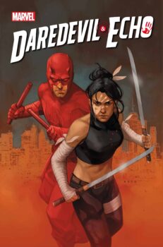 Echo is back in Hell’s Kitchen and just in time for Daredevil to need some assistance investigating kidnapped children. Find out what they discover in Daredevil and Echo #1 by Marvel Comics! 