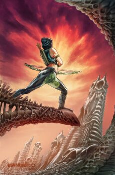 Robyn carries a lot of baggage from her past, but those experiences allow her to become the best possible hero. Discover her journey in Robyn Hood: Spawn of Nyarlathotep by Zenescope Entertainment! 