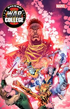 Bishop and Tempo rush to return to Earth-616 in Bishop: War College #5 by Marvel Comics! Will they make it in time to aid their students? Find out as they race against the clock! 