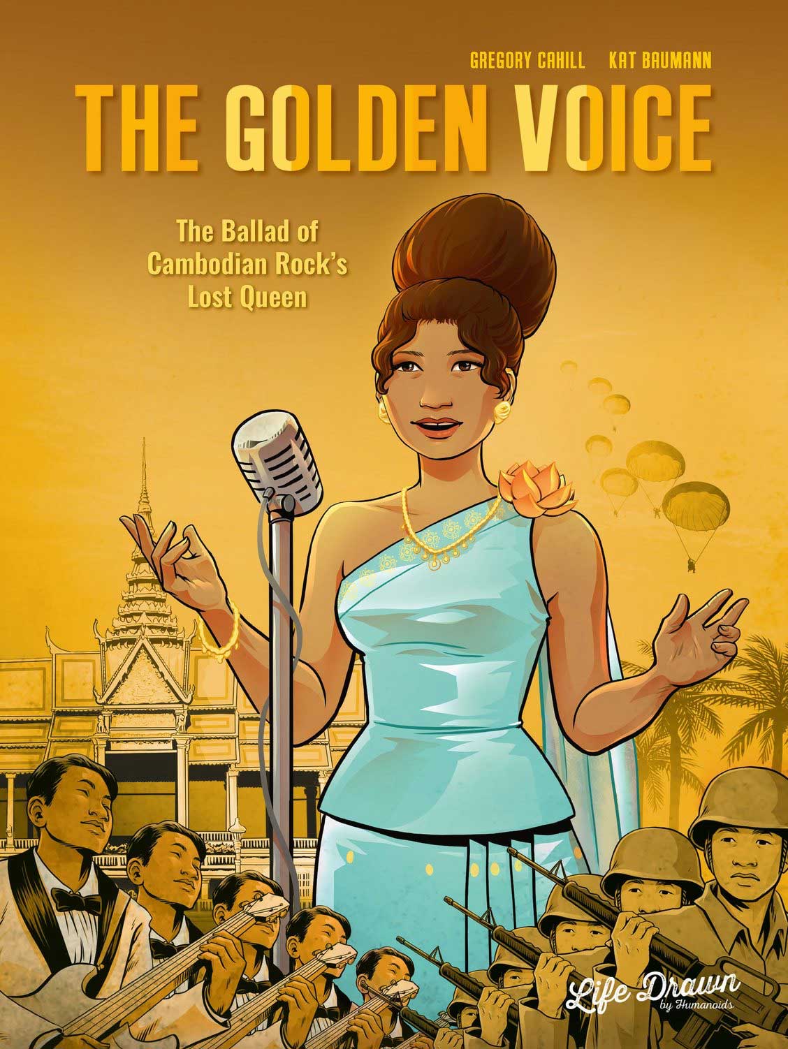Humanoids announces The Golden Voice: The Ballad of Cambodian Rock's Lost  Queen — Major Spoilers — Comic Book Reviews, News, Previews, and Podcasts