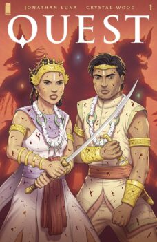 It's the day of Princess Anya's wedding... and it's about to be the worst day of her life. Your Major Spoilers review of Quest #1 from Image Comics awaits!