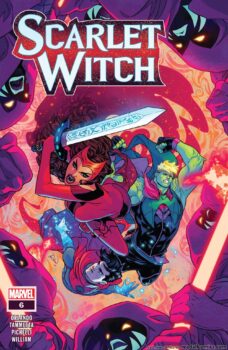 If your need is great and your hope is gone, you might meet The Scarlet Witch... even if you live deep in the intergalactic Kree empire. Your Major Spoilers review of Scarlet Witch #6 from Marvel Comics awaits!