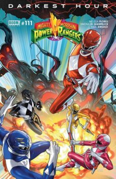 As my college roommate used to say, "It's always darkest before it turns pitch black." The Rangers are about to discover the truth of that sentiment. Your Major Spoilers review of Mighty Morphin Power Rangers #111 from BOOM! Studios awaits!