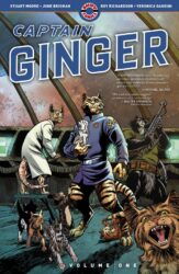 Comics, comic books, Ahoy, Captain Ginger, cat, dog, human, survival instinct, dogworld, last feeder, Sergeant Mittens, 