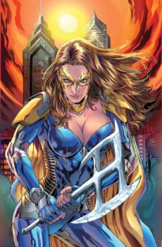 Belle DiMarco is a beast hunter who defends the world from nefarious creatures. Find out who painted a target on her back in Belle Cursed by Zenescope Entertainment! 