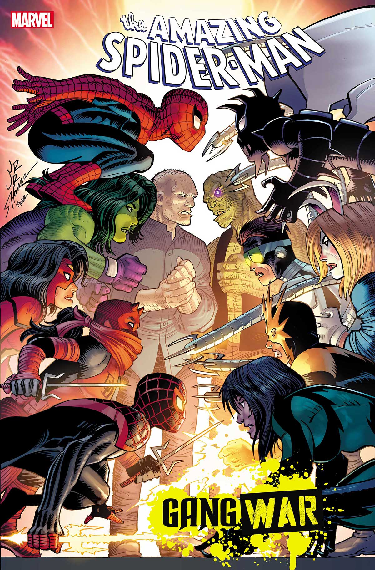 SDCC '23: AMAZING SPIDER-MAN gets caught in a GANG WAR this Fall