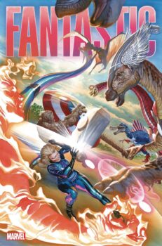 Two universes, both alike in dignity, In fair Marvel, where we lay our scene, Also: DINOSAURS! Your Major Spoilers review of Fantastic Four #12 from Marvel Comics awaits!