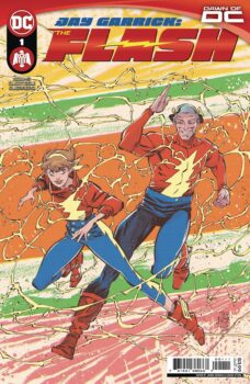 He hasn't had his own comic since 1949, and he's 105 years old. Is the Golden Age Flash actually up to the challenge of a teenage daughter? Your Major Spoilers review of Jay Garrick: The Flash #1 from DC Comics awaits!