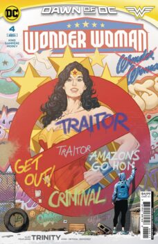 Wonder Woman is at odds with the United States government and on the outs with her own people. It can't get worse... can it? Your Major Spoilers review of Wonder Woman #4 from DC Comics awaits!