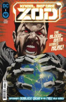 Zod finally has his own planet, but he’ll soon realize that there’s a big difference between ruling a planet and conquering one.  Your Major Spoilers review of Kneel Before Zod #1, awaits!