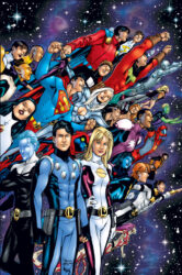 Legion of Super-Heroes, DC, Spider-Man, Spider-Verse, Supergirl, Superboy, LSH, Legion Clubhouse, 