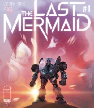 The art of The Last Mermaid #1 is beautiful and the setting imaginative