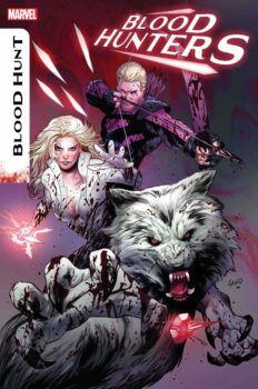 As The Avengers face down the vampire hordes, how are the rest of NYC heroes handling things on the streets?  Your Major Spoilers review of Blood Hunters #1 from Marvel Comics awaits,