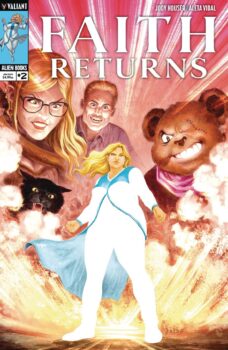 Her enemies have slandered her name and destroyed her reputation. Now, Zephyr is going to get her life back... with a little help from her friends. Your Major Spoilers review of Faith Returns #2 from Valiant Comics awaits!