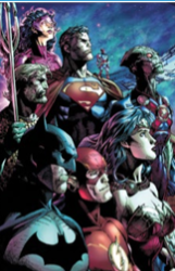 Comic books, comics, Batman, Robin, Dick Grayson, Nightwing, Justice League, New Teen Titans, Titans, Green Lantern, Superman, Mark Waid, Dan Mora, Wonder Woman, Hawk and Dove, Martian Manhunter, unlimited, Black Lightning, Atom, Star Sapphire, Harley Quinn, Poison Ivy, 