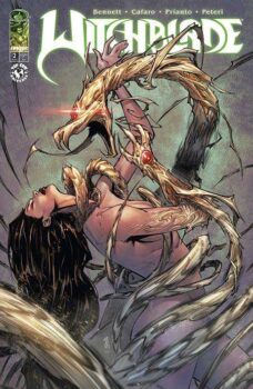 Sara must learn how to exist with her new powers, before they take complete control of her and make her do something she regrets.  Your Major Spoilers review of Witchblade #2, awaits!