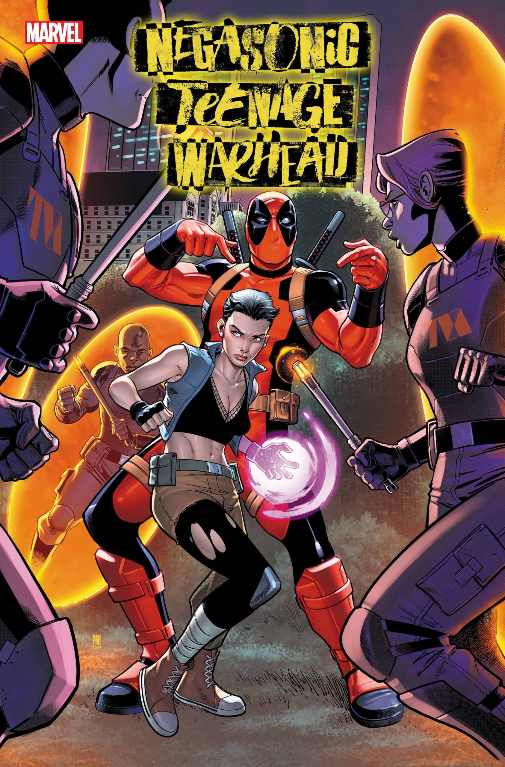 Collecting all the Negasonic comics from Marvel Voices in one solid edition, check out Ellie Phimister’s recent adventures in Negasonic Teenage Warhead #1 by Marvel Comics! 