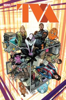 Gwen needs a place to hide out for a while and it just so happens that the Time Variance Agency is in need of new recruits.  Your Major Spoilers review of TVA #1 awaits!