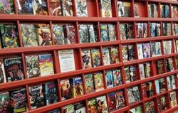 Comic books, comics, Diamond, Lunar, Penguin, industry, local comics shop, show business, monopoly, gatekeeper,