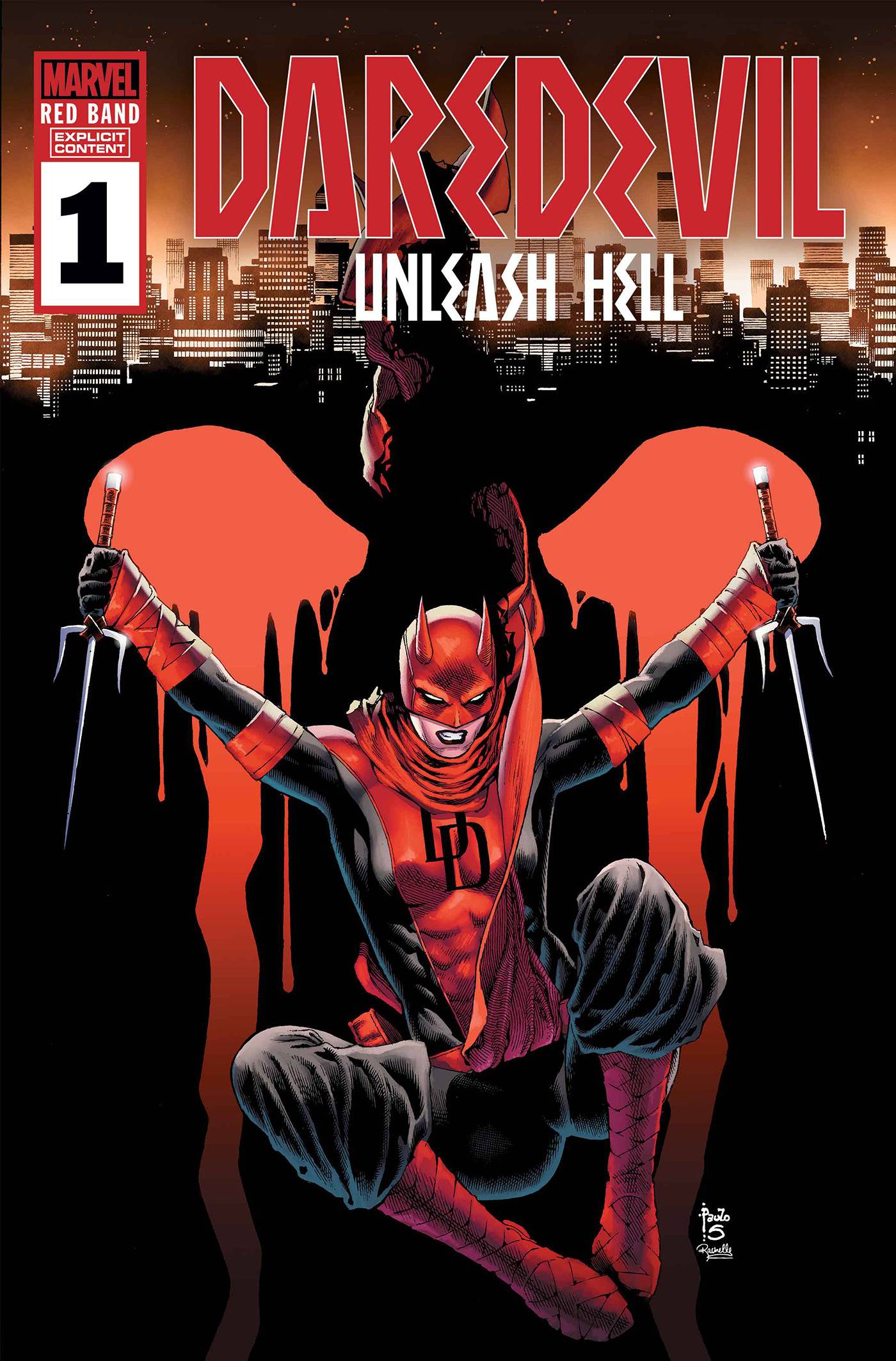 Elektra has taken up the mantle of Daredevil and is protecting Hell's Kitchen! Discover her next adventure in Daredevil: Unleash Hell #1 by Marvel Comics! 