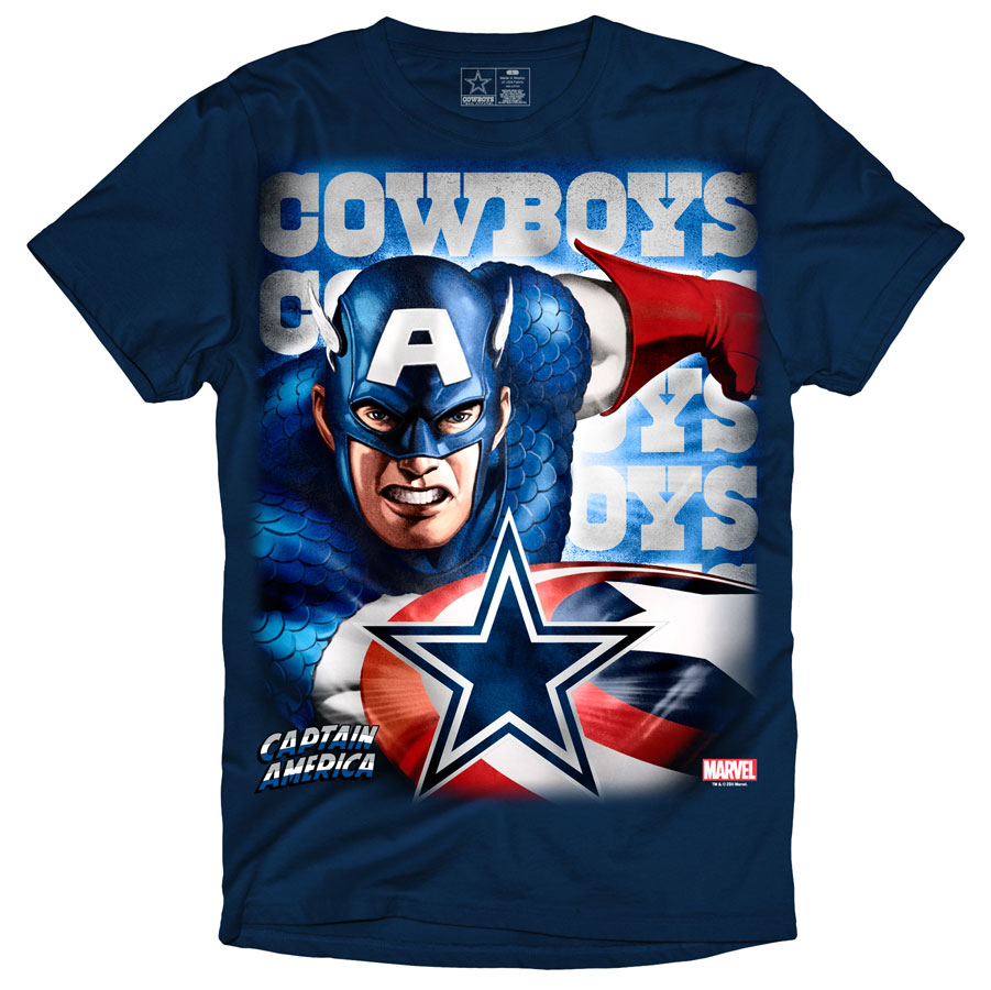 THE MERCH Marvel and Dallas Cowboys team for merchandise — Major