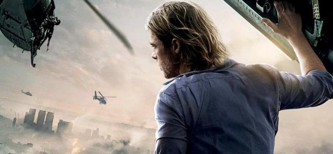 MOVIES: World War Z posters shows destruction and Brad Pitt — Major ...