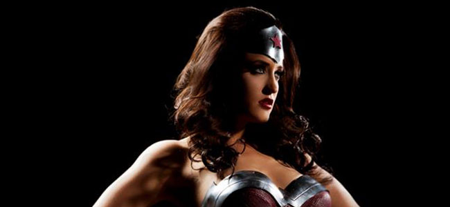 ADULT FILMS: Kimberly Kane nails it as Wonder Woman.