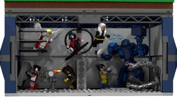 xmen mansion lego