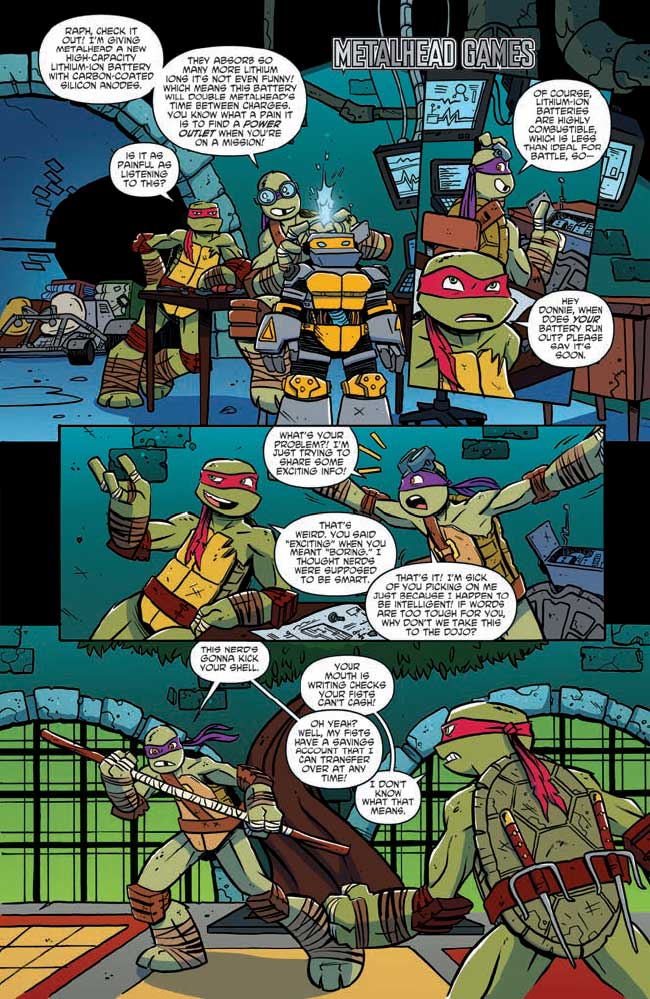 SNEAK PEEK: Teenage Mutant Ninja Turtles: New Animated Adventures #9 ...