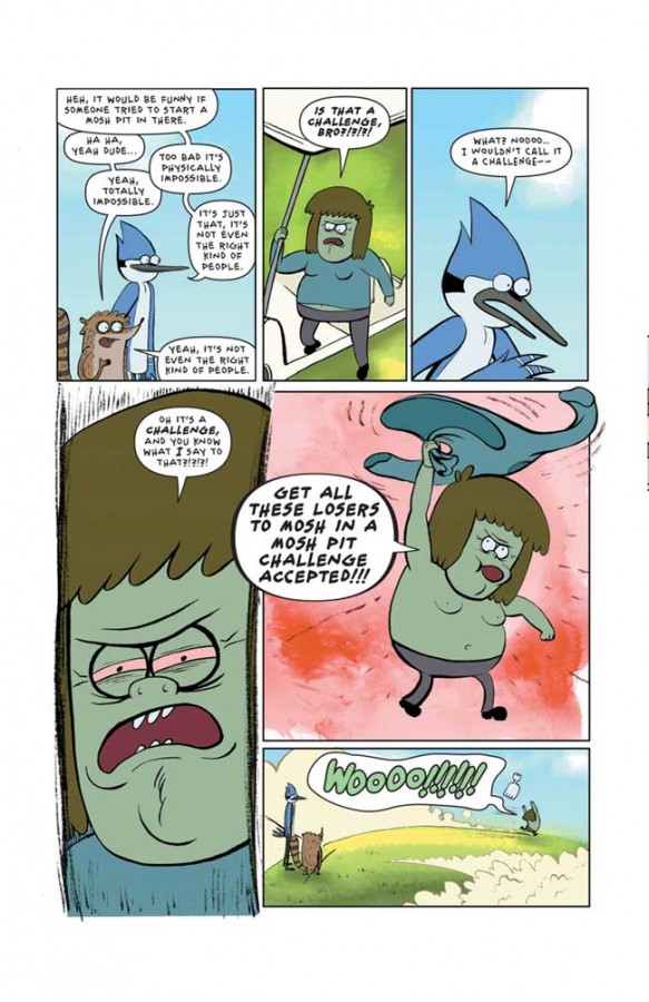 SNEAK PEEK: Regular Show Volume 1 TPB — Major Spoilers — Comic Book ...