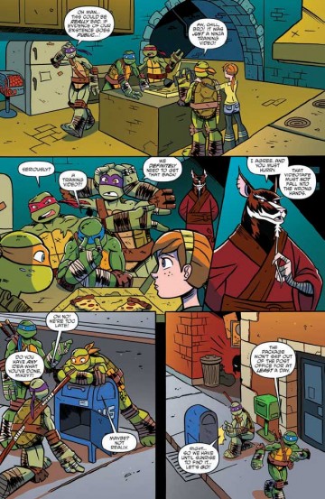 Sneak Peek: Teenage Mutant Ninja Turtles: New Animated Adventures #12 