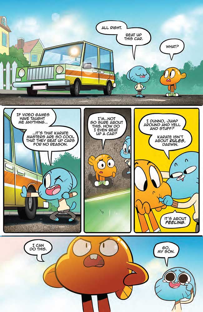 SNEAK PEEK: The Amazing World of Gumball #2 — Major Spoilers — Comic ...