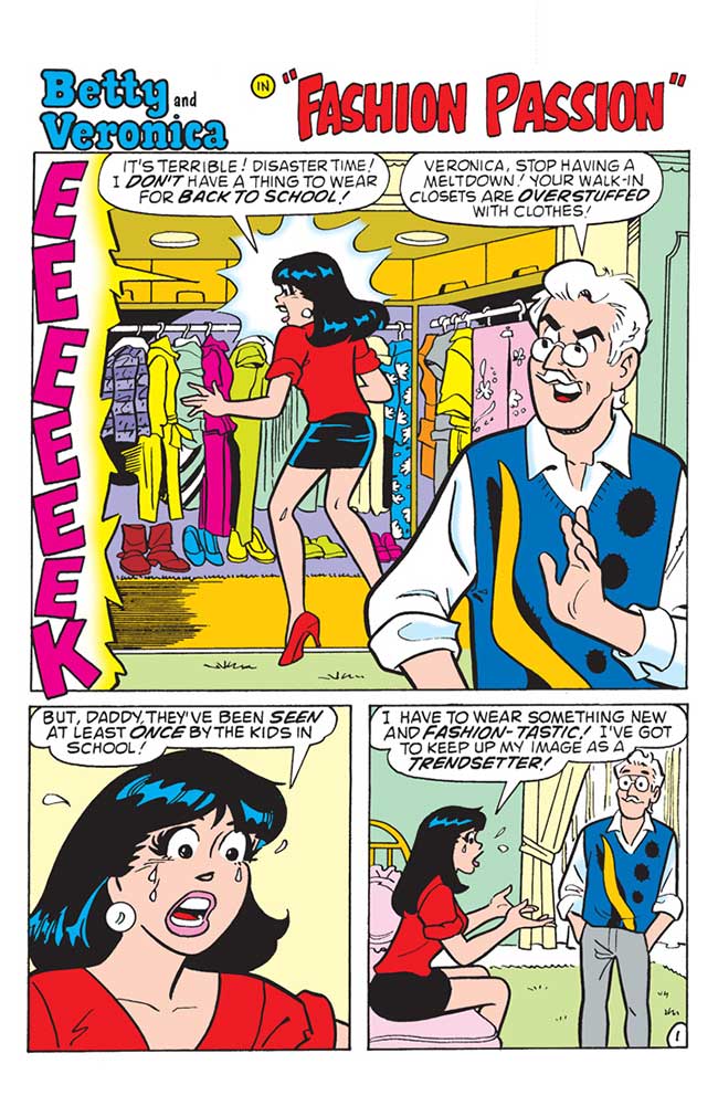 Veronica's Hot Fashions — Major Spoilers — Comic Book Reviews, News ...