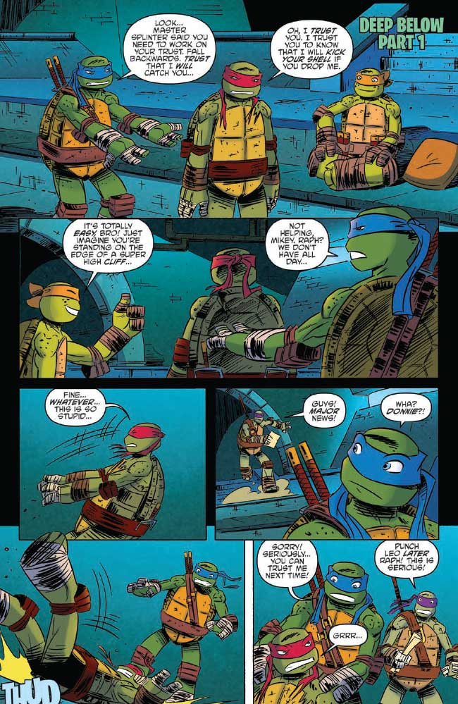 SNEAK PEEK: Teenage Mutant Ninja Turtles: New Animated Adventures #17 ...