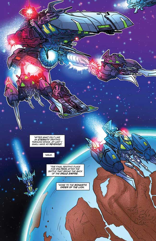 Voltron: From The Ashes #3 - MAJOR SPOILERS